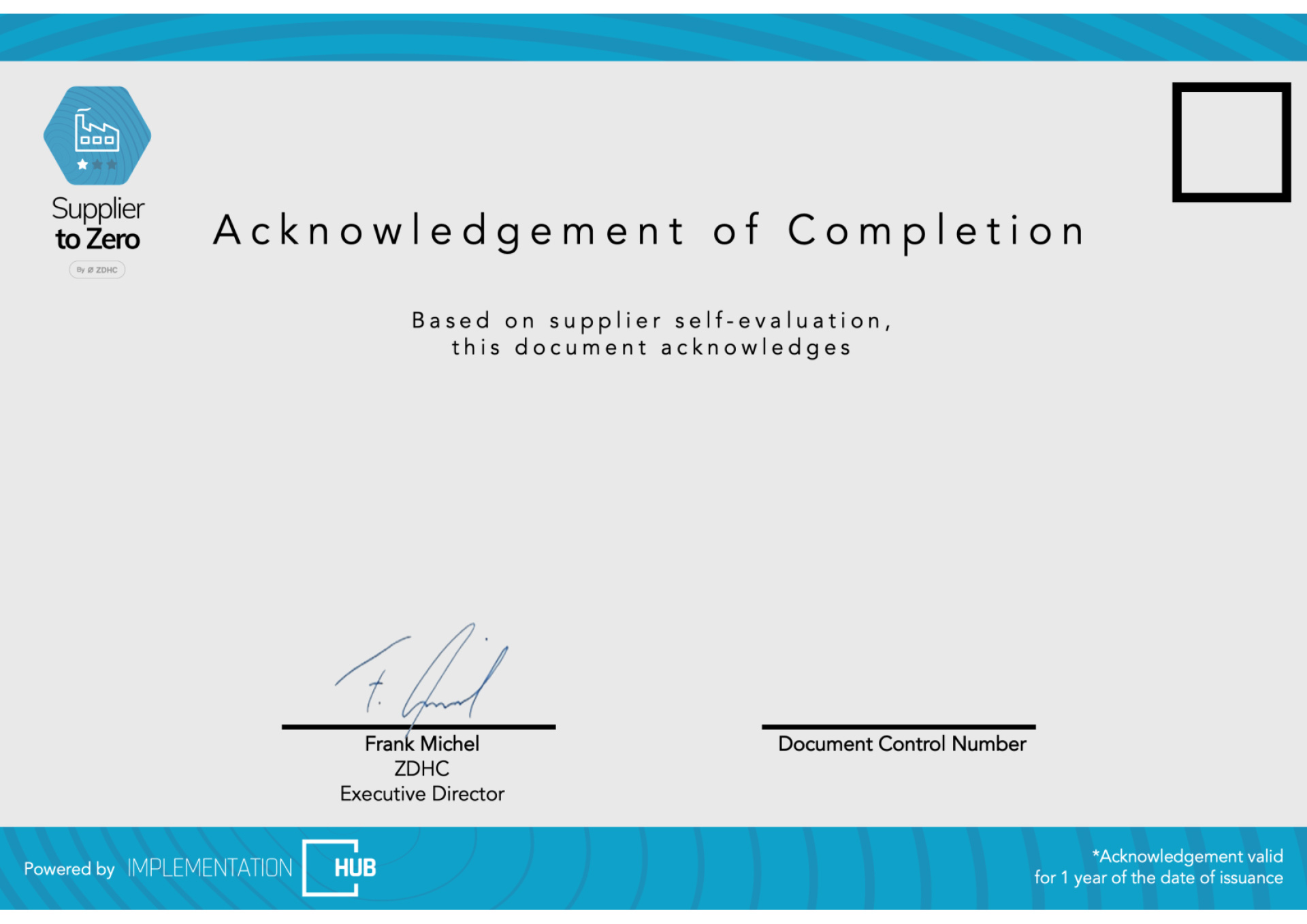 ZDHC零排放(fàng)初級證書(shū)2023-2024